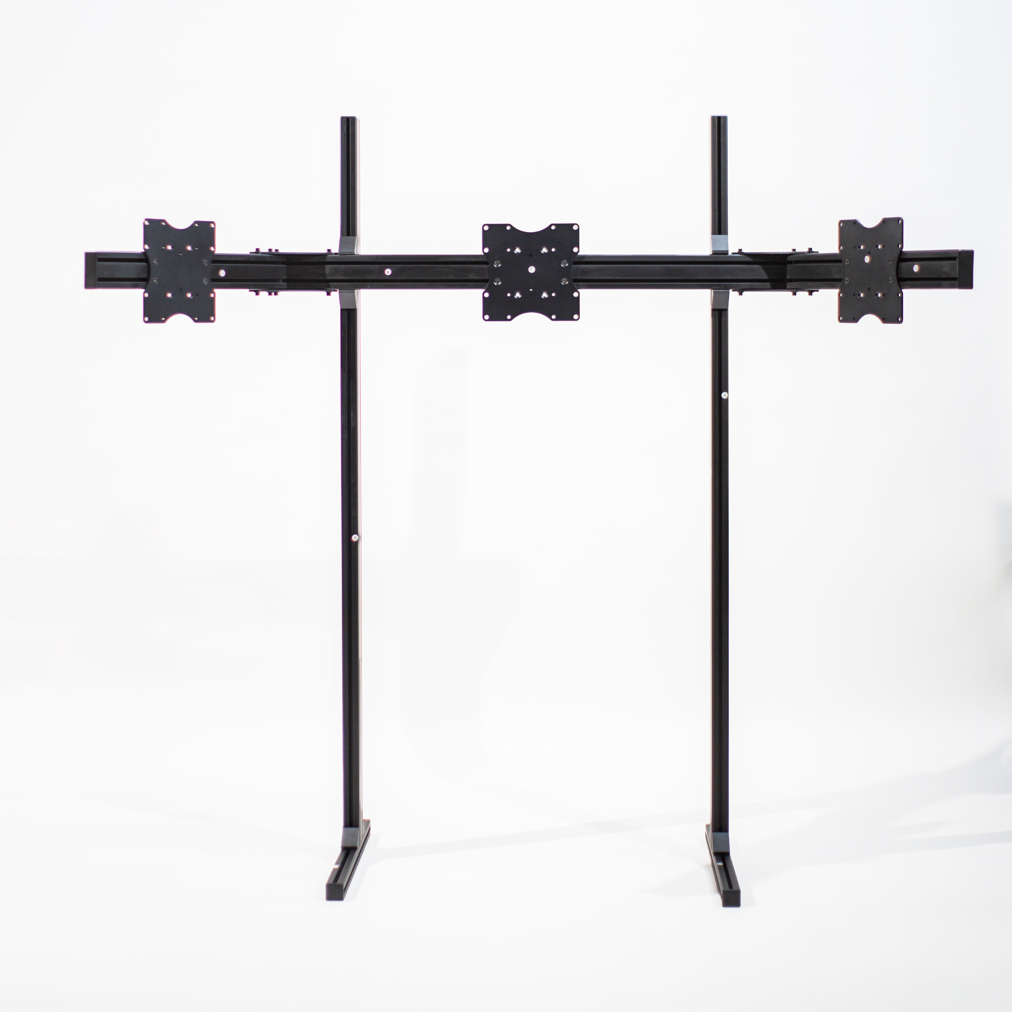 Apevie Simulator External Triple Monitor Stand up to 34" Monitor or TV