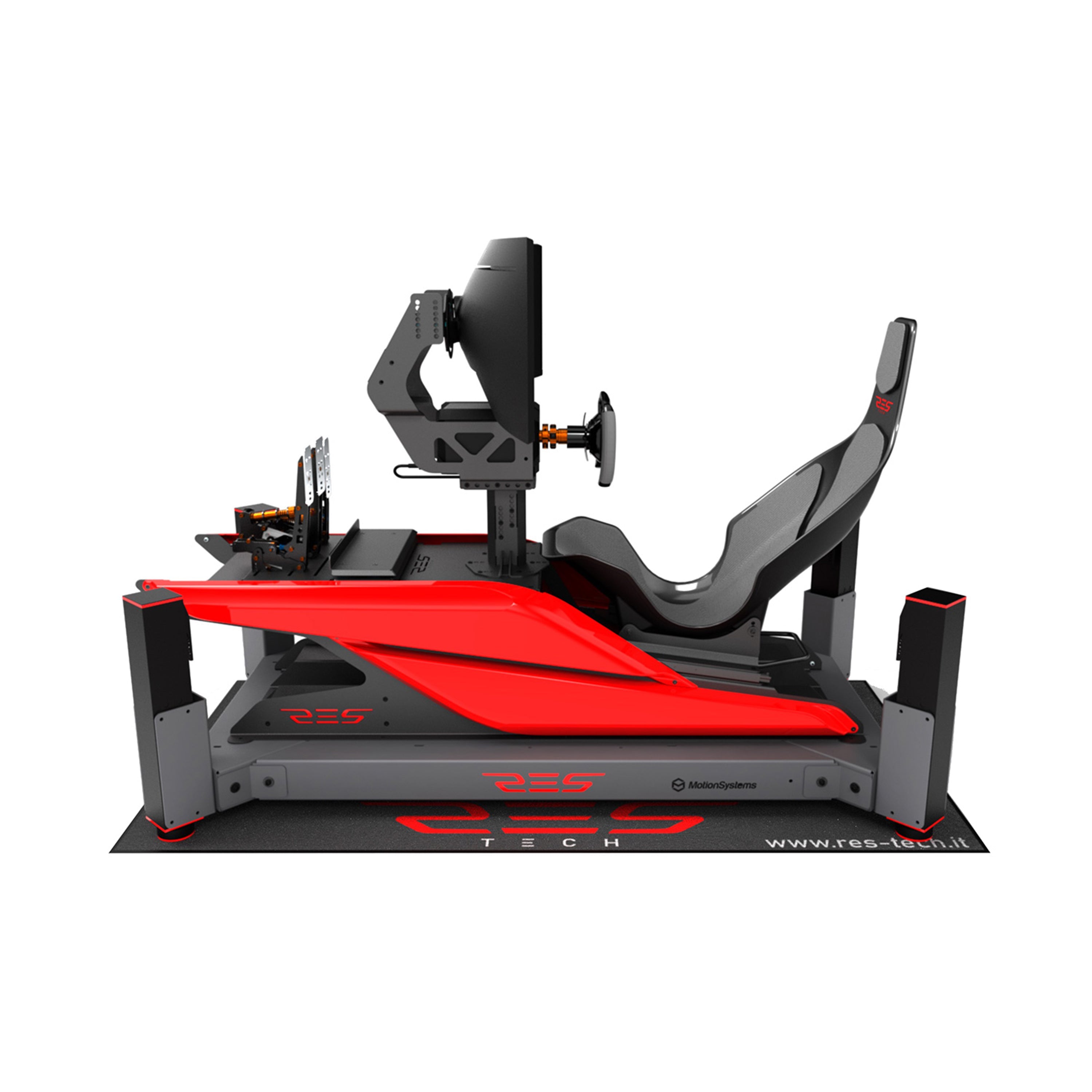 AS5 3DOF RES-TECH GT / Formula 1 Cockpit Motion Racing Simulator