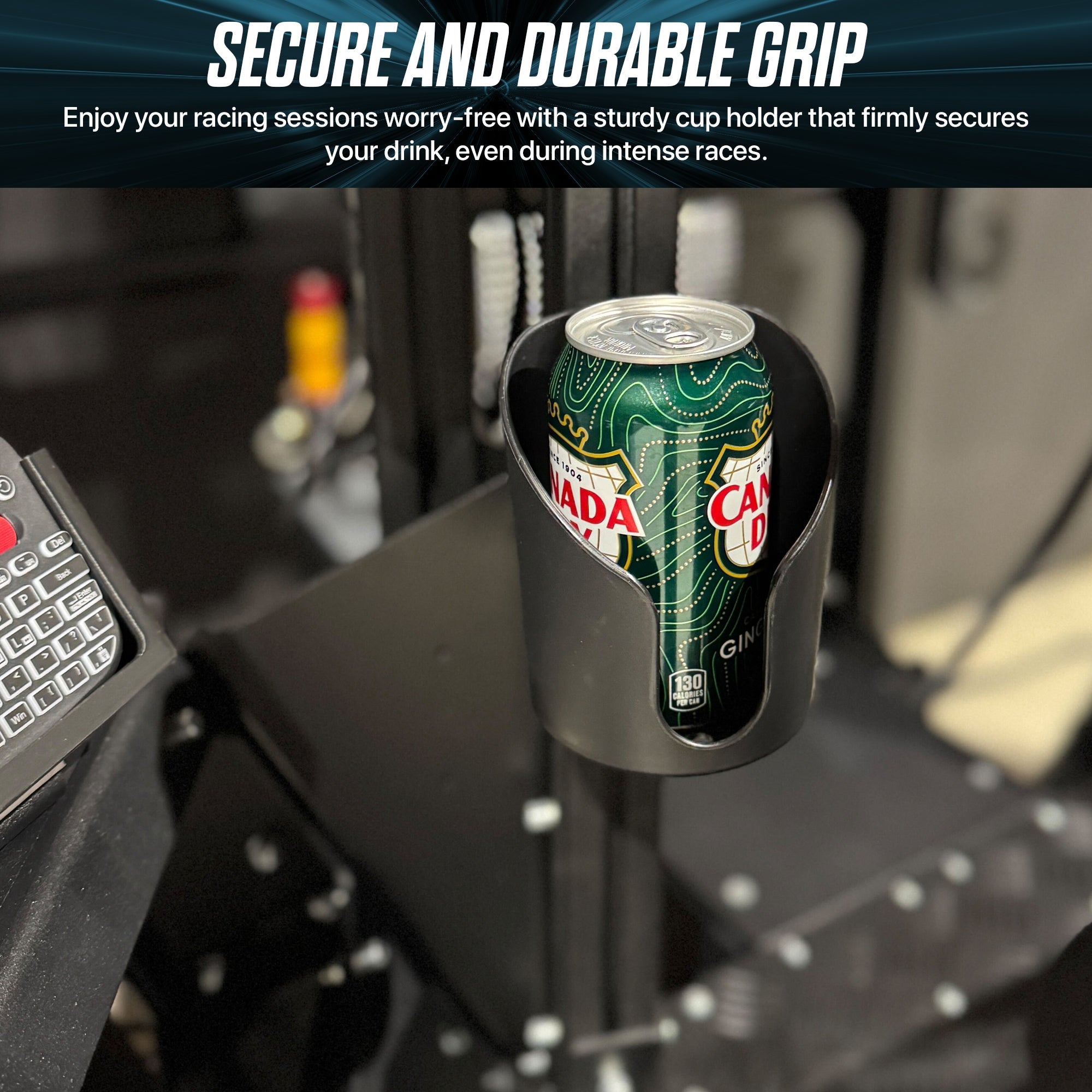 Apevie Sim Rig Cup Holder