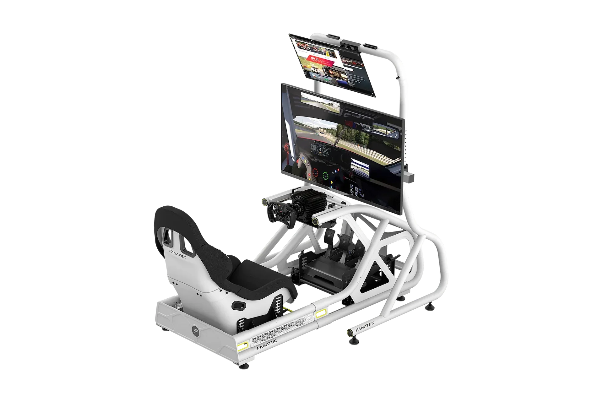 FANATEC GT COCKPIT MONITOR STAND (WHITE)