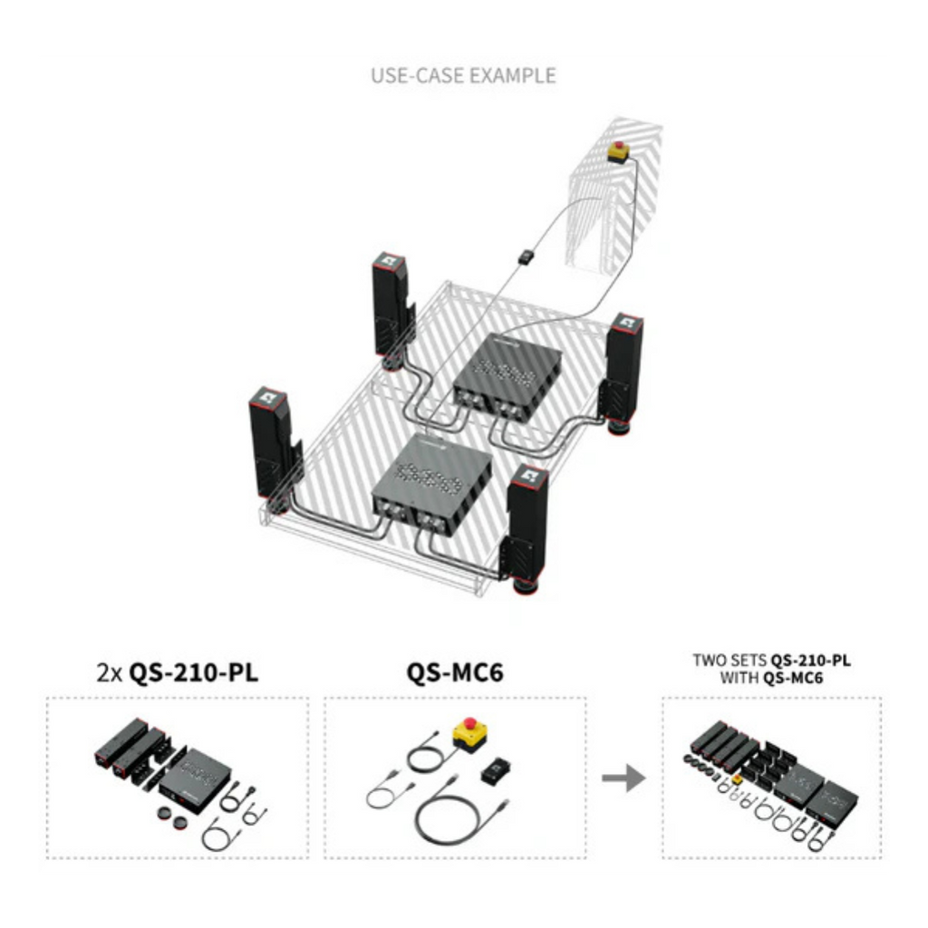 QS-210 Actuators by QUBIC SYSTEM (3DOF)