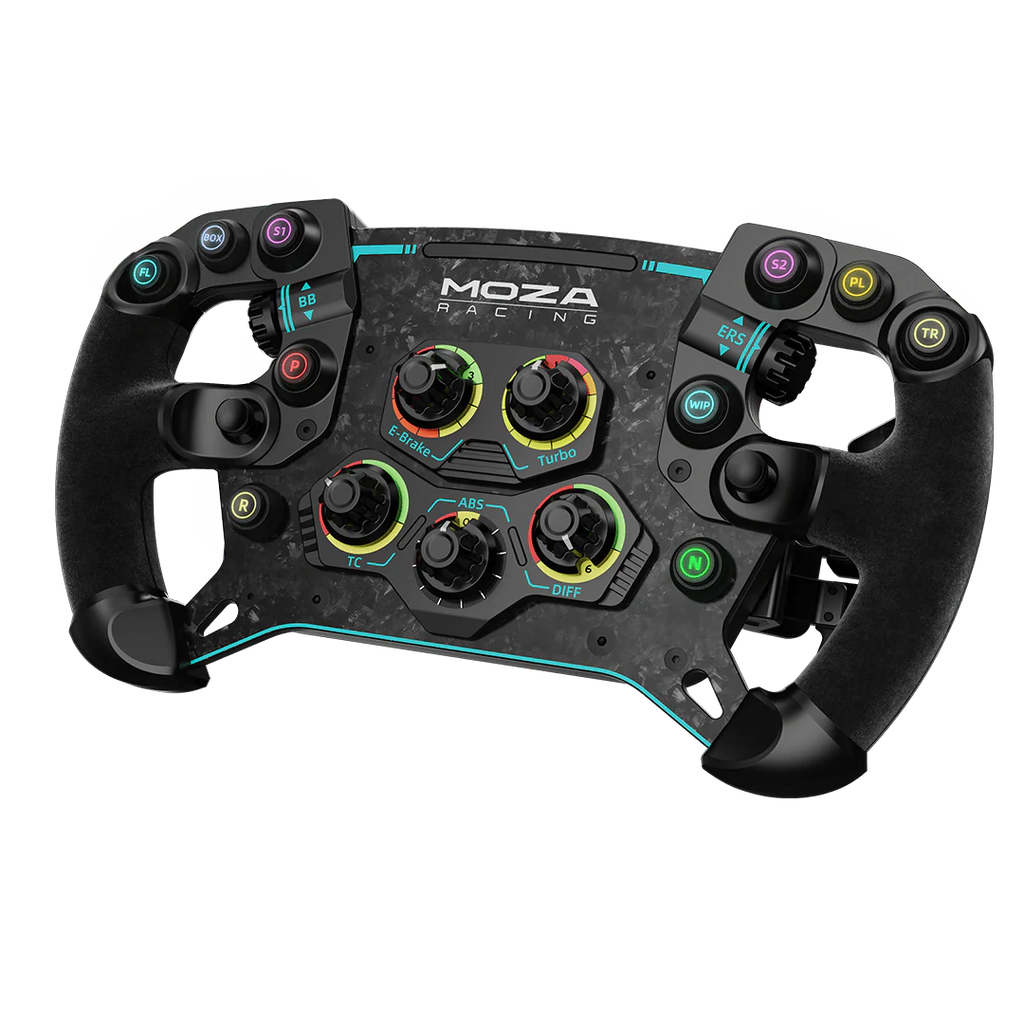 Moza Racing GS Steering Wheel V2P (Alcantara / Leather)