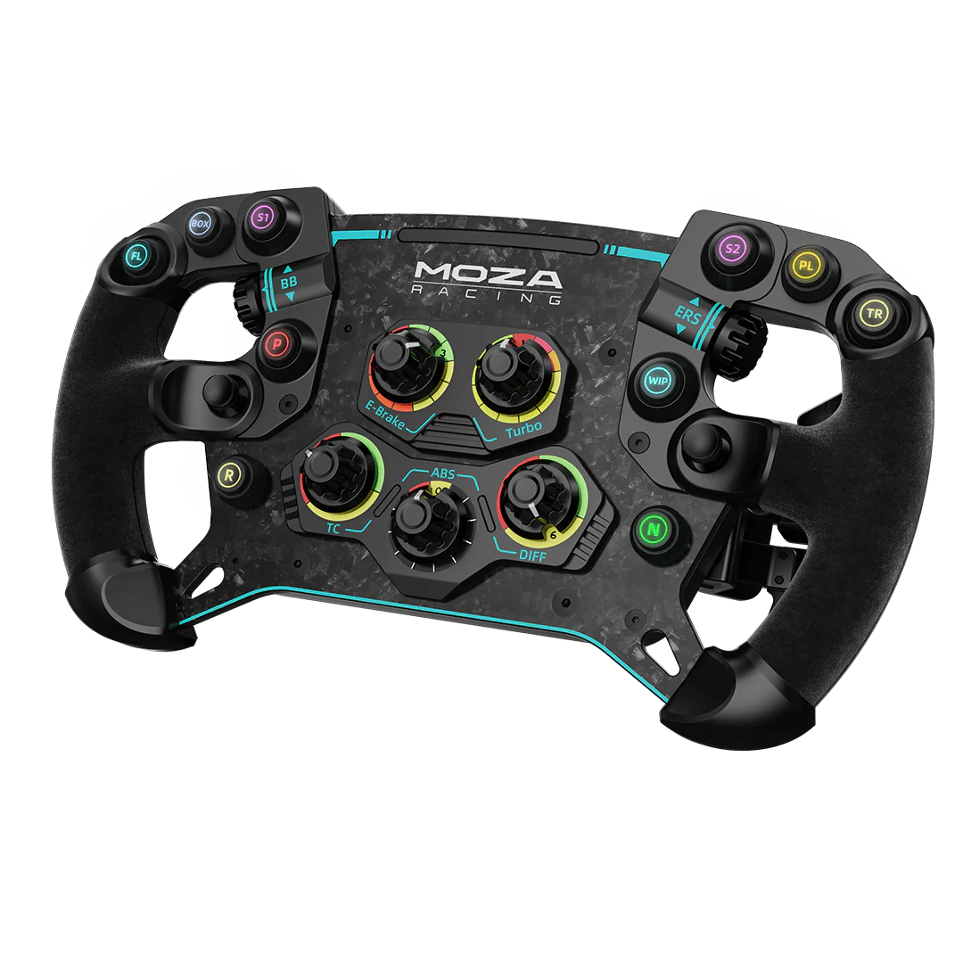 Moza Racing GS Steering Wheel V2P (Alcantara / Leather)