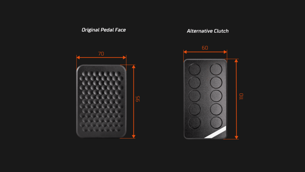 Simucube ActivePedal Clutch Pedal Face Plate