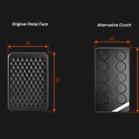 Simucube ActivePedal Clutch Pedal Face Plate