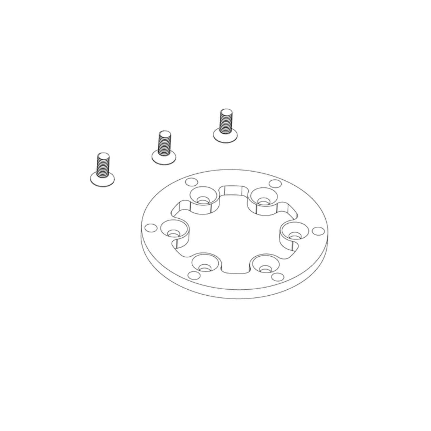 Bavarian Sim Tec Adapter Plate