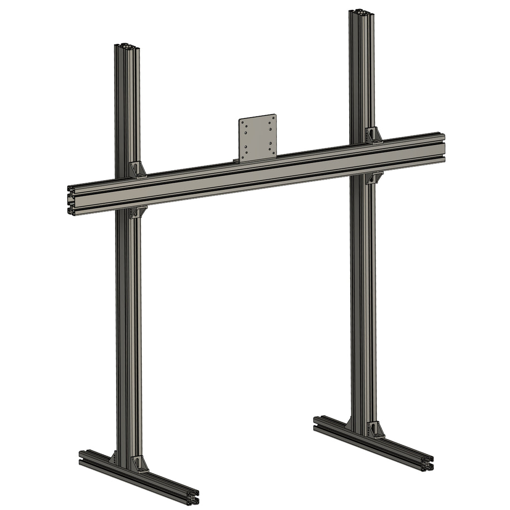 Apevie Simulator External Single Monitor Stand up to 75" Monitor or TV
