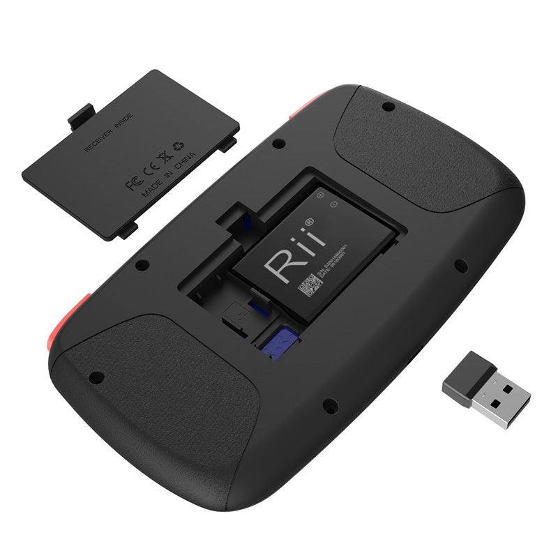 Rii Dual Mode Multimedia Keyboard Touchpad Combo - i4