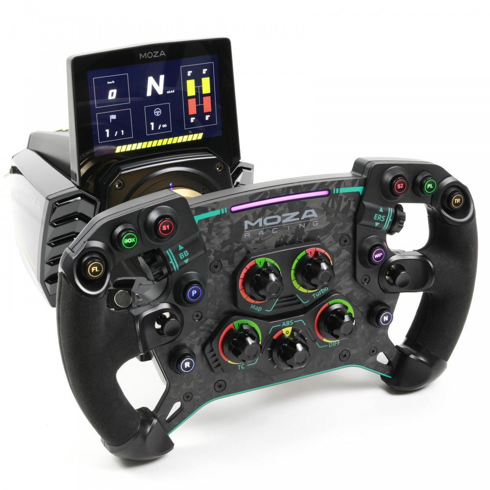 Moza Racing GS Steering Wheel V2P (Alcantara / Leather)